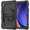 Capa Protetora para Tablet Samsung Tab S10 Lite com Alça de Mão S9Fe Silicone+PC Suporte Anti-Queda Capa para Tablet