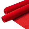 Papel Especial para Cortar Papel y Estampado de Terciopelo para Principiantes, Materiales para Tallado de Papel Flocado DIY, Flor de Ventana, Tela de Terciopelo Rojo para Ropa