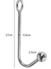 Brinquedos para adultos brinquedos sexuais gancho anal de metal aço inoxidável SM única bola gancho anal produtos sexuais fabricante de ferramentas de ferramentas