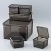 Caja de Almacenamiento Cuadrada de Plástico para Verduras y Frutas Caja de Almacenamiento para Cosméticos en Tocador Caja para Guantes de Oficina Caja Sellada