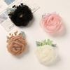 Super temperamento de fada suave malha frisada rosas DIY acessórios de cabelo artesanais corsage acessórios de roupas acessórios