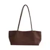 Bolso de mano minimalista estilo coreano para el verano 2026, bolso de hombro de gran capacidad para el trabajo, bolso de compras para mujer, bolso casual