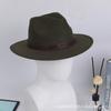 Chapéu Transfronteiriço Estilo Étnico Retrô com Top de Chapéu de Palha Chapéu de Cowboy Tira Acessórios Especiais de Cinto Renda Decorativa Retrô