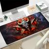 Mouse Pad Serie Diablo Sobredimensionado Almohadilla para Teclado Llamativo Extra Grande Engrosado Borde de Bloqueo Venta al por Mayor Almohadilla Grande para Escritorio de Oficina Soporte