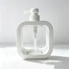 Nova Garrafa Dosadora Transparente Pressão Visual Sabonete Líquido Gel de Banho Loção Garrafa Versátil Garrafa Dosadora de Viagem Atacado
