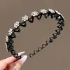 2026 Nuevo Modelo Diadema Exquisita de Corona Alta, Lujosa y Elegante, con Dientes, Pinza para el Cabello, Versátil Accesorio para el Cabello de Verano