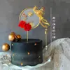 Decoración de Pastel de Cumpleaños de Celebridad de Internet Corona Adornos Tiara de Perlas de Reina para Niños Accesorios de Sombrerería para Adultos