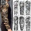 Fabricantes de pegatinas para tatuajes de brazo completo en stock, venta al por mayor, pegatinas para tatuajes a prueba de agua, suministro transfronterizo, palo de tatuaje