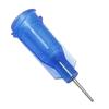 Máquina dispensadora de chaflán con base de tornillo de acero plástico, aguja desechable, jeringa universal de cabeza plana y puntiaguda, aguja de acero inoxidable