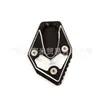 Adequado para Suzuki GSX250 GSX250R DL250 Acessórios Modificados Assento Grande Pedal de Pé Almofada de Apoio para Pé Suporte