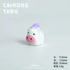 Muñeca de Vaca Pequeña Profesional de Color Sólido para Joyería DIY, Llavero al por Mayor, Colgante, Funda para Teléfono Móvil, Agujero para Zapatos, Accesorios al por Mayor