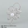 Broche al contado fuente mayorista fábrica pin anti-luz ramillete de alta gama traje de mujer cuello fijo accesorios de ropa