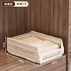 Divisória de Roupeiro Prateleira em Camadas Gaveta Quarto Roupeiro Artefato de Armazenamento de Roupa Íntima Múltiplas Camadas Organização de Roupas Divisória Personalização