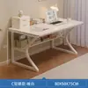 Escritorio de computadora, mesa pequeña de escritorio para uso doméstico y gaming, escritorio de oficina, banco de trabajo, escritorio simple para estudio y escritura en el dormitorio