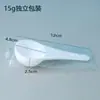 Colher de medida atacado 1/3/5/10g colher para leite em pó colher para pó de Panax notoginseng colher embalada individualmente colher de plástico descartável