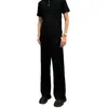 Pantalones de vestir de color sólido retro americano micro acampanados para hombre, otoño, alta gama, con caída, adelgazantes, pantalones banana