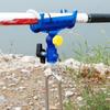 Suporte de bateria com autotravamento para vara de pesca Suporte de vara de pesca Sub-mesa Suporte de pesca Inserção de piso Suporte de bateria universal com autotravamento de dupla finalidade