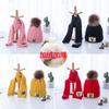 Chapéu de Pelúcia Infantil Outono e Inverno 2-8 Anos Meninos e Meninas Chapéu de Lã para Bebê Proteção de Orelha Espessada 5 Quente e Moderno em Forma de V