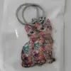 Comercio Exterior Transfronterizo Llavero Popular de Payaso Llavero Plano de Acrílico Colgante Decorativo para Llaves de Coche y Bolsa