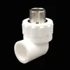Accesorios para tubería de agua PPR 4 puntos 20 6 puntos 25 codo directo tee accesorios para tubería de termofusión unión rosca interna rosca externa unión