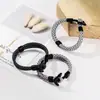 Corda de guarda-chuva camuflada personalizada transfronteiriça pulseira trançada pulseira de corda de mão para amantes de âncora de vela reflexiva holográfica atacado