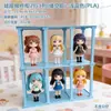 Decoração de Casa de Bonecas com Laço 3D Modelo de Armário Suporte de Exibição Multicamadas Brinquedo Bule Camada de Exibição de Perfume Prateleira de Exibição em Camadas