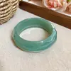 Pulsera con corte de tira de halo acrílico simple moda pulsera transfronteriza exagerada nicho joyería de alta gama al por mayor