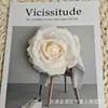 Tela Simulada Retro 10cm Cabeza de Flor de Rosa Pared de Flores Caja de Regalo Decoración DIY Boda Hogar Flor Artificial Flor Simulada
