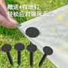 Estera de picnic para viajes al aire libre fácil portátil película espesa recubierta alfombrilla impermeable no tejida desechable impresión alfombrilla de camping
