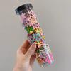 Lindo pasador de estrella y2g para mujer, clip lateral para flequillo, pasador bb, pasador para niños, clip de color dopamina, tocado