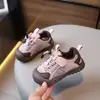 Nuevos estilos de otoño e invierno para zapatos de niño pequeño: Zapatos deportivos casuales, antideslizantes y resistentes al desgaste, para niños y niñas, con cierres de velcro, adecuados para estudiantes y para el uso diario