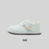 Sapatos populares estilo Birkenstock, forrados com fleece e espessados para mulheres, nova coleção de inverno 2026, quentes e aconchegantes para estudantes, sapatos femininos versáteis