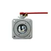 Fabricante Hubei Huat Válvula de Bola Cuadrada de Aleación de Aluminio 2 pulgadas / 2.5 pulgadas / 3 pulgadas / 4 pulgadas Especial Industrial para Camiones Cisterna y Petroleros