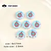 Bolsa de Cuentas Hecha a Mano Estampada Linda Consola de Juegos Tamagotchi Nubes y Estrellas Accesorios de Joyería Colgante Cuentas