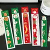 Régua Magnética de Natal Desenho Animado Papelaria de Aprendizagem Régua Magnética Macia Flexível Régua de Presente de Natal para Estudante
