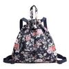Mochila de Viagem Transfronteiriça Nova com Fechamento de Cordão Mochila Simples Feminina Bolsa de Armazenamento com Cordão Mochila de Grande Capacidade Sacola de Compras