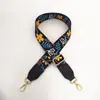 Nueva correa de hombro colorida, accesorios para bolsos de mujer, correa para bolso, estilo étnico, correa de hombro ancha, ajustable, bandolera, correa larga