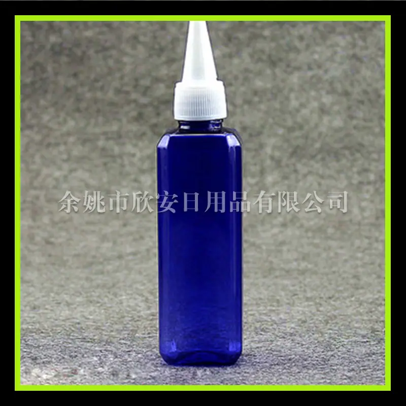 100ml 方形 尖盖瓶