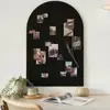 Pegatinas de Pared de Fieltro Rayado Arqueado en Stock de Fábrica Transfronteriza Decoración de Pared para el Hogar Pizarra Creativa Autoadhesivas sin Taladro