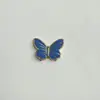 Accesorios para Funda de Teléfono de Resina DIY Mariposa de Dibujos Animados Galvanizada