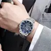1 pieza - Nuevo Reloj de Cuarzo Redondo de Moda para Hombre Ideal para San Valentín Pascua Cumpleaños Navidad y como Regalo para Amigos