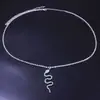 Comércio Exterior Mais Vendido Pingente em Forma de Cobra com Strass Corrente de Cintura Acessórios para Cinto Moda Europeia e Americana Corrente de Cintura com Strass Corrente de Cintura