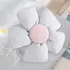 Nuevo estilo pastoral de verano broche de girasol con lazo colgante para bolso de niña linda accesorios de ropa estilo coreano