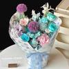 Floricultura Flor Embalagem Estilo coreano tridimensional em relevo Fenghua Papel Flor Embalagem Pacote de Flores Impermeável Papel de Embrulho Flor Papel Arte