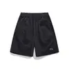 Pantalones Cortos Morados Dopamina para Hombre, de Verano Estilo Americano de Secado Rápido Transpirables Casuales, Rectos de Pierna Ancha de Seda de Hielo para Playa
