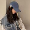 Sombrero ins para mujer estilo coreano moderno de color sólido gorra de béisbol japonesa para mujer verano combinable para estudiante gorra simple con protección solar para hombre