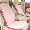 Almofadas de Pelúcia para Banco de Carro Outono e Inverno, Almofadas de Banco de Carro Simples e Modernas, Almofadas de Banco de Carro Quentes, Macias e Confortáveis para Meninas