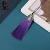 Sombrero Boca de Pez de 8 cm Borla Flecos Bolsita Colgante Borla Estilo Antiguo Ropa Accesorios al por Mayor Joyería Hecha a Mano Gran Cantidad Precio Bajo