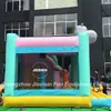 Modelo de comercio exterior hipopótamo de dibujos animados inflable tobogán de trampolín, parque infantil cama elástica inflable pequeña, inflable para actividades entre padres e hijos