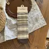 26 Calcetines de Mujer Otoño/Invierno, Nuevos Calcetines de Algodón Ins Color Café para Mujer, Caídos de Caña Media, Venta al por Mayor